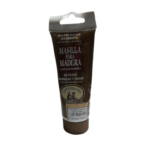 MASILLA PARA MADERA AL DISOLVENTE ROBLE 120GR GON CERACOLOR