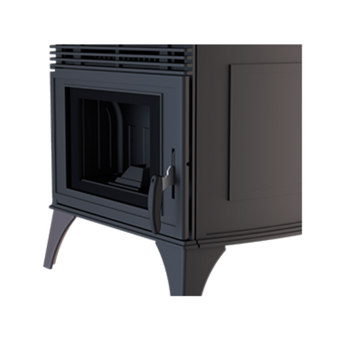 NICOL ESTUFA DE FUNDICION PELLET NEGRA 6KW BRONPI