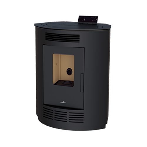 NINA ESTUFA PELLET RINCON NEGRA 8KW BRONPI