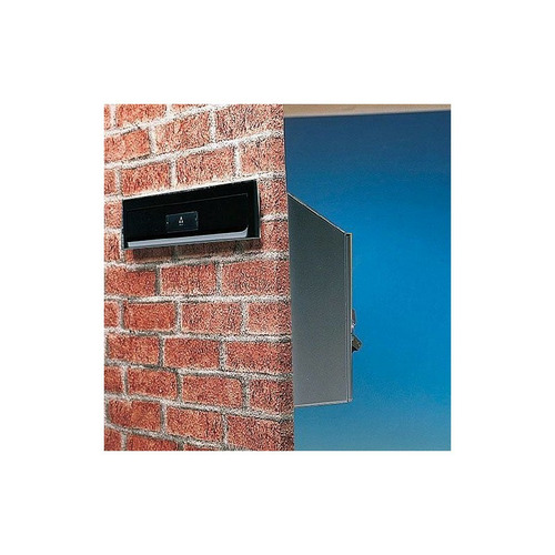 PACK BOCACARTAS Y BUZON ACERO NEGRO ARREGUI