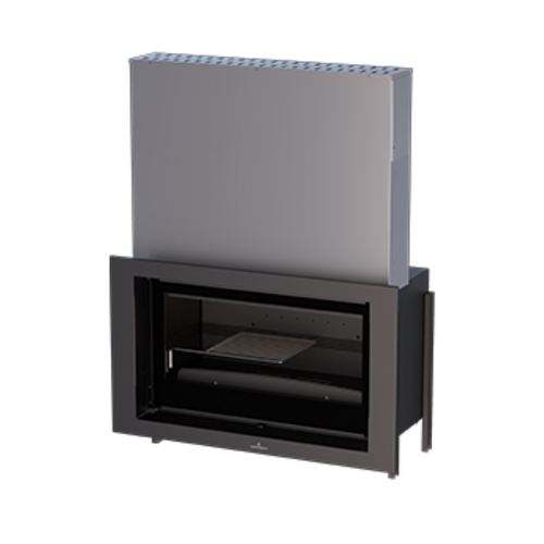 PARIS 90 VISION GUILLOTINA INSERTABLE LEÑA 15KW BRONPI