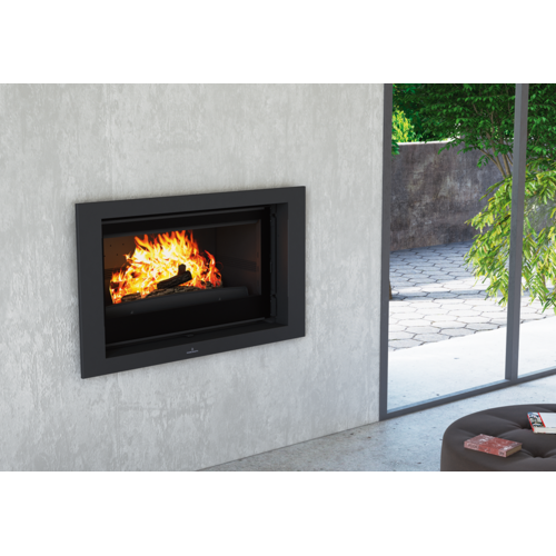 PARIS 90 VISION GUILLOTINA INSERTABLE LEÑA 15KW BRONPI