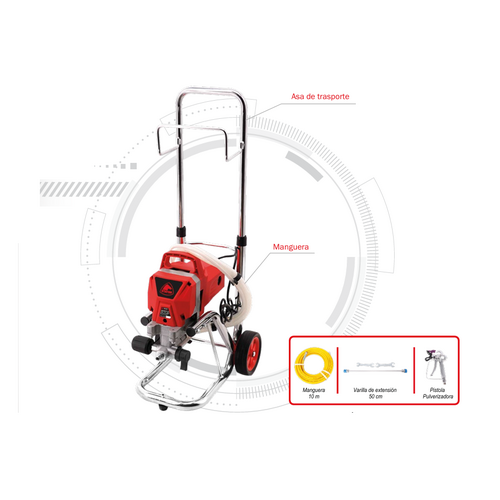 PISTOLA DE PINTURA AIRLESS ST 2.0 1200W STAYER