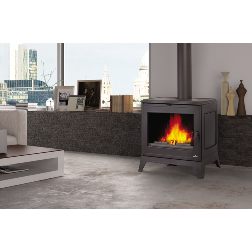 PRESTON 14 ESTUFA LEÑA FUNDICION 14 KW BRONPI