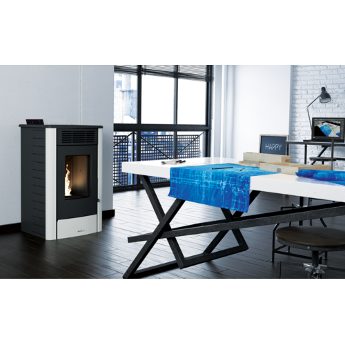 RITA ESTUFA DE PELLETS MARFIL 8 KW BRONPI