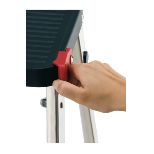 TABURETE ALUMINIO DOMESTICO 2 PELDAÑOS ROLSER