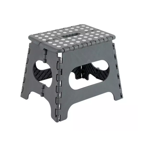 TABURETE PLEGABLE GRIS TB-057 29X22X27 ARREGUI