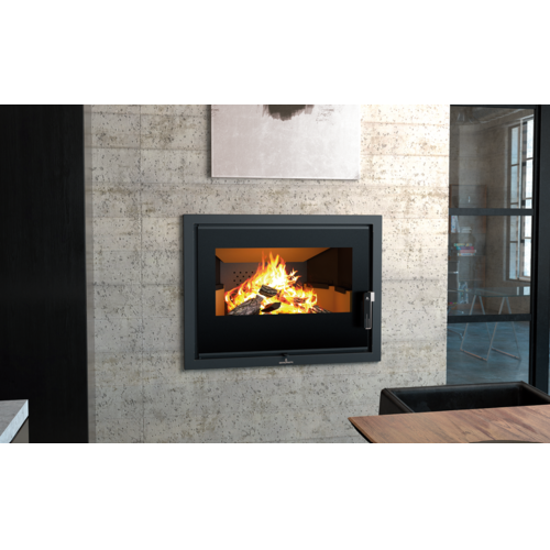 TECNOHYDROBRONPI 80 VISION INSERTABLE LEÑA HYDRO 30KW BRONPI