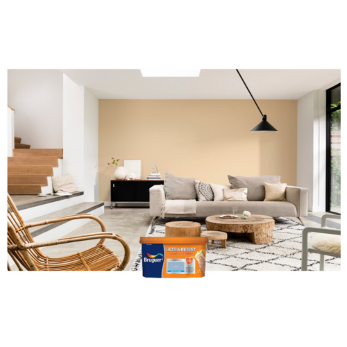 ULTRA RESIST PINTURA PLASTICA INTERIOR AMARILLO FUGAZ 4L BRUGUER