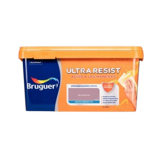 ULTRA RESIST PINTURA PLASTICA INTERIOR LILA NOCTURNO 4L BRUGUER