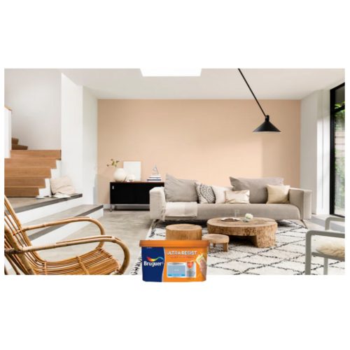 ULTRA RESIST PINTURA PLASTICA INTERIOR NARANJA SUTIL 4L BRUGUER