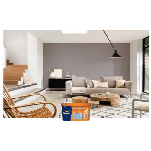 ULTRA RESIST PINTURA PLASTICA INTERIOR MARRON NOGAL 4L BRUGUER