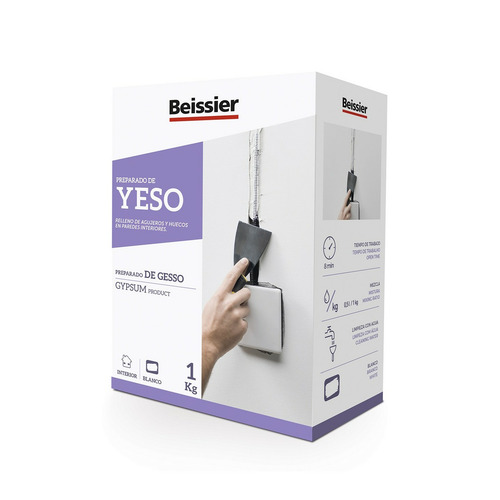 YESO PARA FINO DE RELLENO 1KG BEISSIER