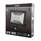 PROYECTOR LED CON SENSOR NEGRO 30W MATEL