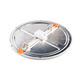 DOWNLIGHT LED AJUSTABLE REDONDO BLANCO 20W FRÍA MATEL
