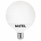 BOMBILLA LED GLOBO G80 E27 12W FRIA MATEL