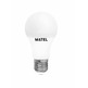 BOMBILLA LED ESTANDAR E27 8W FRIA MATEL
