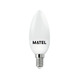 BOMBILLA LED VELA E14 7W CALIDA MATEL