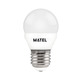 BOMBILLA LED ESFERICA E27 10W CALIDA MATEL