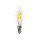 BOMBILLA LED VELA FILAMENTO E14 4W FRIA MATEL