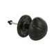 POMO PUERTA NEGRO ø75mm AMIG