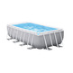 PISCINA RECTANGULAR DESMONTABLE PRISM FRAME 400X200X122 INTEX