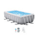 PISCINA RECTANGULAR DESMONTABLE PRISM FRAME 400X200X122 INTEX