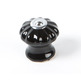 POMO REDONDO PORCELANA NEGRO ø28 mm REI