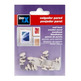 COLGADOR CUELGAFACIL BLANCO PACK 10 INOFIX