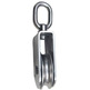 POLEA INOX A-2 75mm SIMPLE