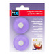 COLGADOR ADHESIVO VIOLETA REDONDO PACK 2 INOFIX