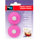 COLGADOR ADHESIVO ROSA REDONDO PACK 2 INOFIX