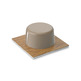 TOPE PUERTA ADHESIVO BEIGE MADERA PACK 2 INOFIX