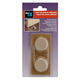 TOPE PUERTA ADHESIVO BEIGE MADERA PACK 2 INOFIX