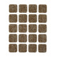 DESLIZADOR ADHESIVO FIELTRO MARRON 17x17MM PACK 20 INOFIX