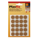DESLIZADOR ADHESIVO FIELTRO MARRON Ø17MM PACK 20 INOFIX