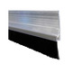 BURLETE BAJO PUERTA ADHESIVO CON CEPILLO TRANSPARENTE 2157-0 INOFIX