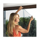 MOSQUITERA PARA VENTANAS NEGRA 130X150 METALTEX