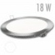 DOWNLIGHT LED  REDONDO PLATA 18W FRÍA EMPOT 20808