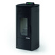 ENZA ESTUFA DE PELLETS 10 KW NEGRO