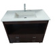 GALICIA BAJO Y LAVABO WENGUE 90 CM