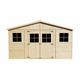 CASETA/GARAJE MADERA VLADIMIR  418 x 320 x 246 CM