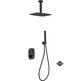 FEROE CONJUNTO DUCHA EMPOTRADO TERMOSTÁTICO NEGRO imex