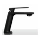 FIYI GRIFO MONOMANDO LAVABO NEGRO IMEX