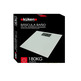BASCULA BAÑO DIGITAL CRISTAL BLANCO 180KG