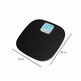 BASCULA BAÑO DIGITAL NEGRO 180KG