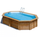 GRE CANNELLE PISCINA DE MADERA  551 X 351 X ↕119 CM  790087