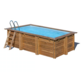 GRE MARBELLA 2 PISCINA RECTANGULAR DE MADERA 420 X 270 X ↕117 CM  7900962