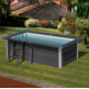 GRE ADVANTGARDE PISCINA DE COMPOSITE RECTANGULAR 326 X 186 X ↕ 96 CM  KPCOR2814