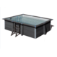 GRE ADVANTGARDE PISCINA DE COMPOSITE RECTANGULAR 466 X 326 X ↕124 CM  KPCOR46N